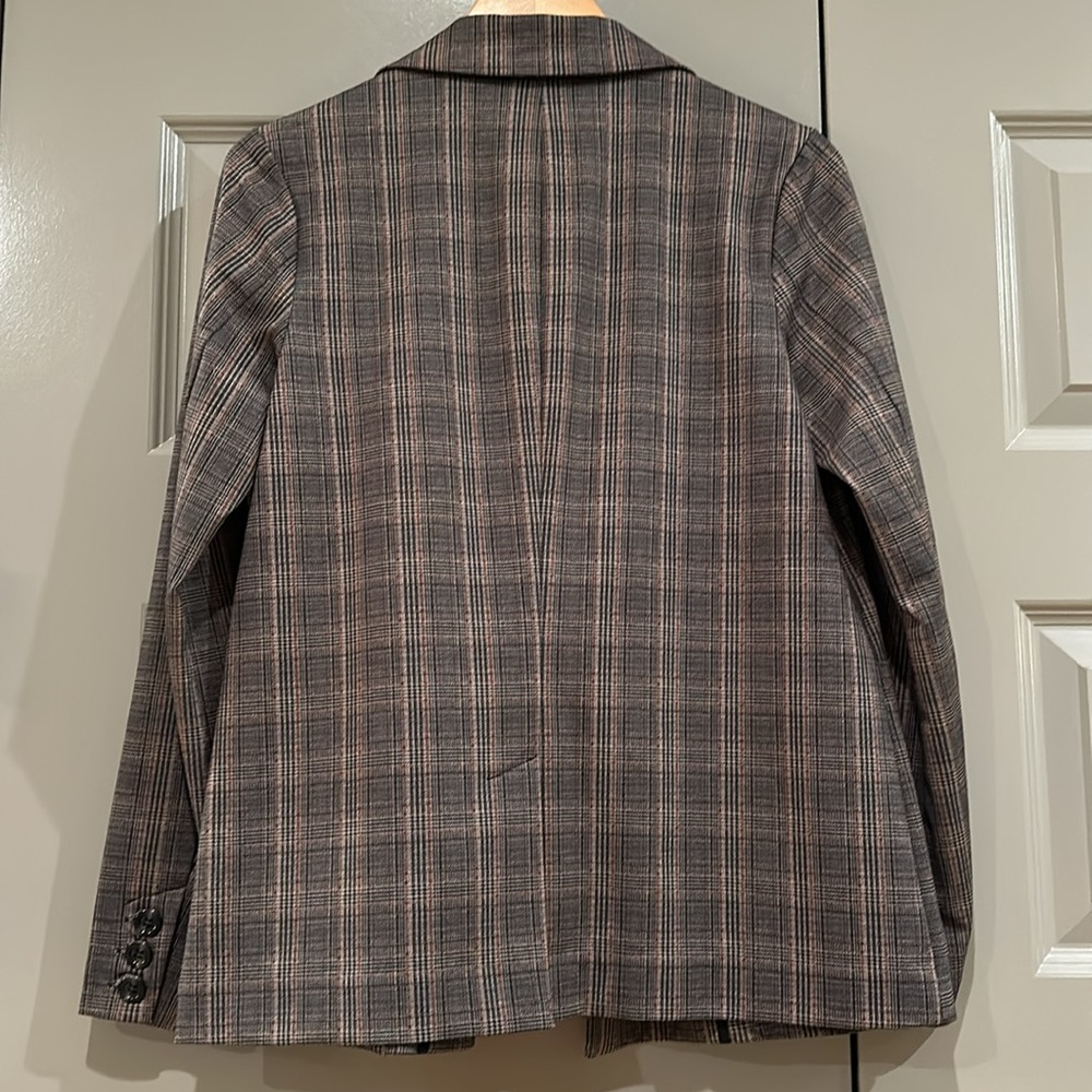 LAST CALL! Sanctuary Plaid loose fit blazer - Picture 6 of 8